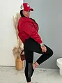 Čierne legíny na zips MIRA