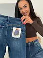 Elastické push-up džínsy v skinny strihu NEW