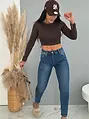 Elastické push-up džínsy v skinny strihu NEW